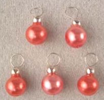 Dollhouse SSN: RED ORNAMENTS, 5/PK image