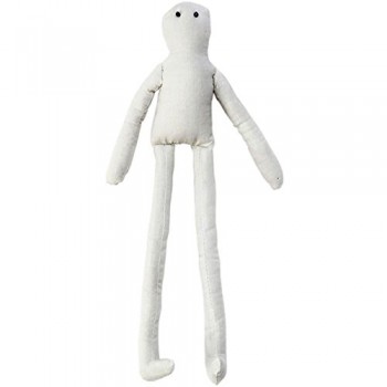 Darice Long Leg Muslin Doll with Wire, 14-Inch image