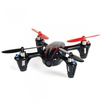 Hubsan X4 H107C 2.4G 4CH RC Quadcopter With Camera RTF – Black/Red image