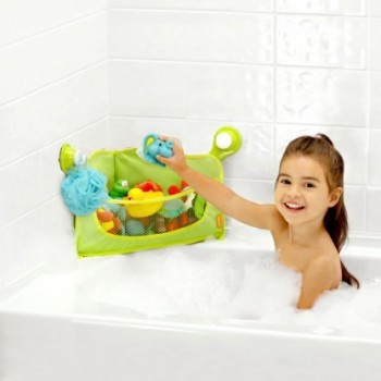 BRICA Corner Bath Basket Toy Organizer Toy, Kids, Play, Children image