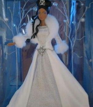 2003 Winter Fantasy Holiday Visions Barbie A/A Special Edition image