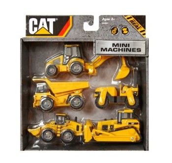 Toy State CAT Mini Machine, 3″, 5-Pack image