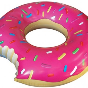 Big Mouth Toys Gigantic Donut Pool Float image