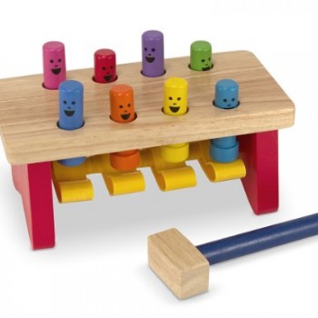 Melissa & Doug Deluxe Pounding Bench image