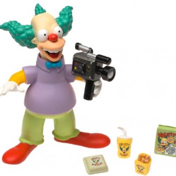 The Simpsons Wave 1 Action Figure Krusty the Clown image