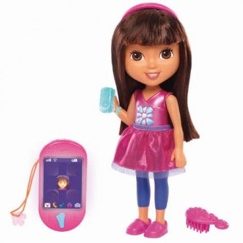 Fisher-Price Nickelodeon Dora & Friends Talking Dora & Smartphone image