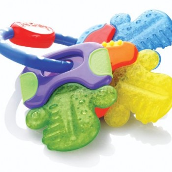 Nuby Icybite Hard/Soft Teething Keys image