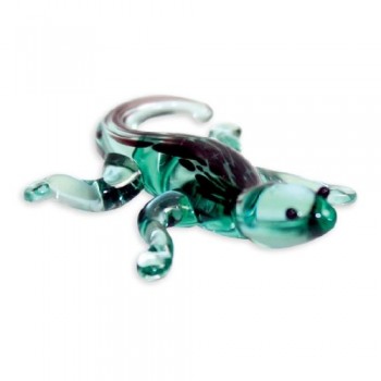 Gavin the Gecko Looking Glass Torch Sculpture image