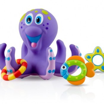 Nuby Octopus Bath Time Toss image