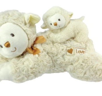 Kids Preferred Special Delivery Mama Baby Musical Plush Toy, Lamby image