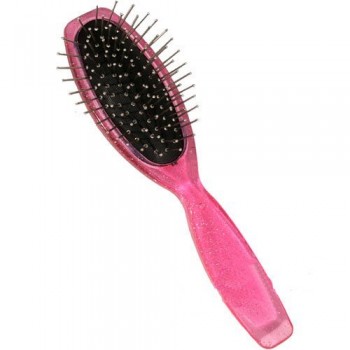 Doll Hairbrush in Pink, For 18 Inch Dolls like American Girl Dolls & Bitty Baby, Doll Wig Hair Brush Doll Accessories image