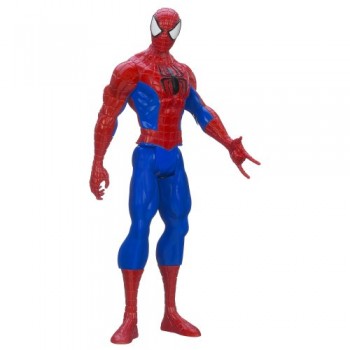 Marvel Ultimate Spider-man Titan Hero Series Spider-man Figure, 12-Inch image