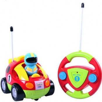 Cartoon R/C Race Car Radio Control Toy for Toddlers image