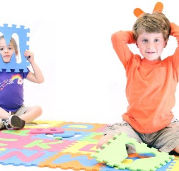 MOTA Alphabet ABC Floor Play Mat for Ages 2+ (Puzzle Tile Mat) image