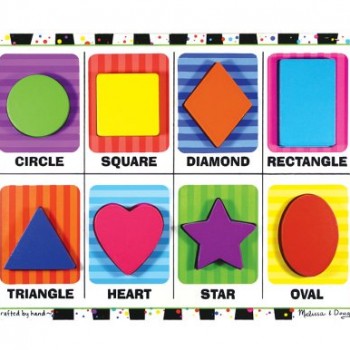 Melissa & Doug Shapes – Chunky Puzzle image