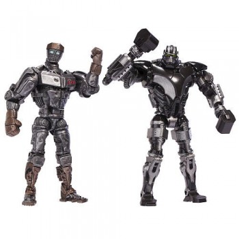 Real Steel Movie DELUXE Versus Action Figure 2Pack Atom vs Zeus image