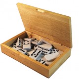 Craftsman Dominoes in Solid Wood Case thumbnail