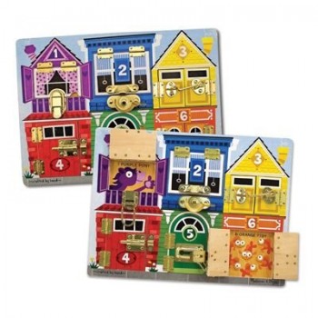 Melissa & Doug Deluxe Latches Board image