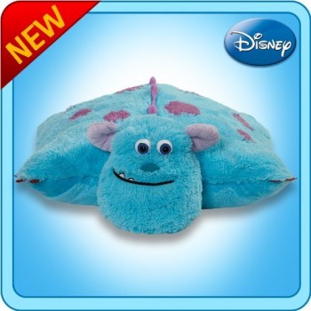 Pillow Pets Authentic Disney 18 Sulley, Folding Plush Pillow- Large Color: Sulley Toy, Kids, Play, Children image