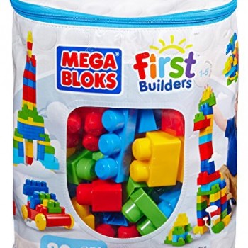 Mega Bloks First Builders Big Building Bag, 80-Piece (Classic) image