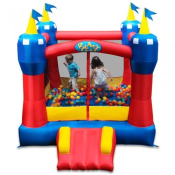 Blast Zone Magic Castle Inflatable Bouncer image