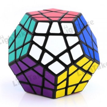 Shengshou Megaminx Black Puzzle Speed Cube image