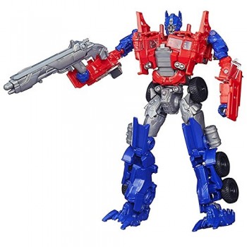 Transformers Age of Extinction Voyager Class Evasion Mode Optimus Prime Figure image