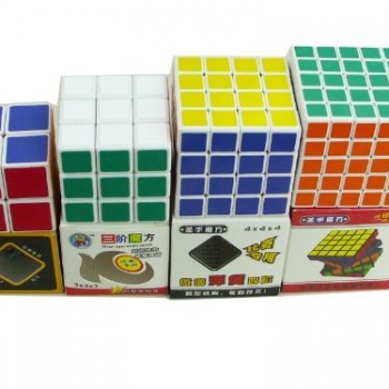 ShengShou 2x2x2 3x3x3 4x4x4 5x5x5 Cube Puzzle White image