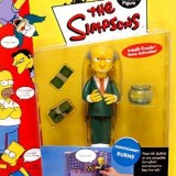 Playmates – The Simpsons – World of Springfield Interactive Figures – Series 1 – Montgomery Burns figure w/custom accessories thumbnail