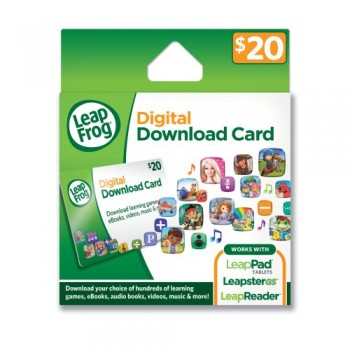 LeapFrog Digital  Download Card (works with all LeapPad Tablets, LeapsterGS and LeapReader) image