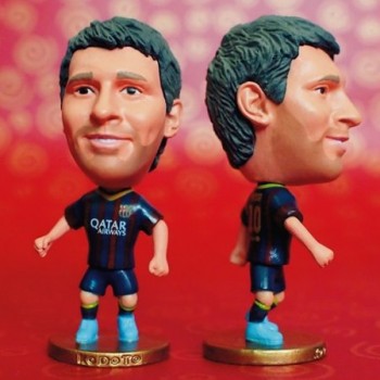 MESSI #10 – Barcelona Home 2013 / 2014 Football Figurine Soccer Star Figure Doll – Free Shipping! image