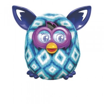 Furby Boom Blue Diamonds Plush Toy image