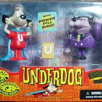 Classic Underdog Exclusive Premiere Riff Raff and Underdog PVC Figures image