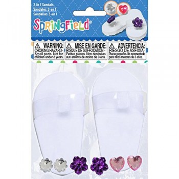 Fibre Craft 3823FS Springfield Collection Sandals, Gemstone image