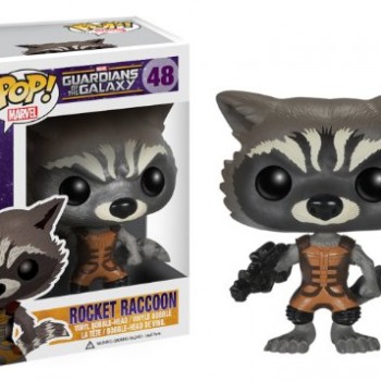 Funko POP Marvel: Guardians of The Galaxy – Rocket Raccoon Vinyl Bobble-Head Figure image