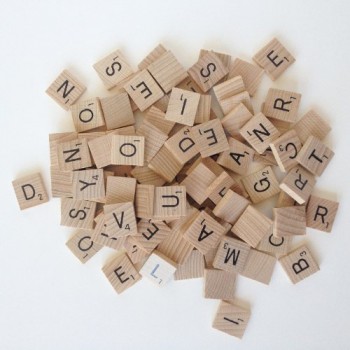 Scrabble Tiles (100 Letters Tiles) image