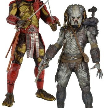 Predator / 1/4 Action Figure Series 3: Elder Predator and Big Red Predator Set of 2 (japan import) image