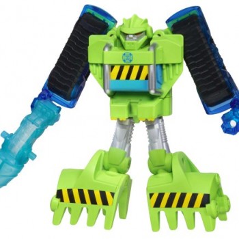 Playskool Heroes Transformers Rescue Bots Boulder the Construction-Bot Figure image