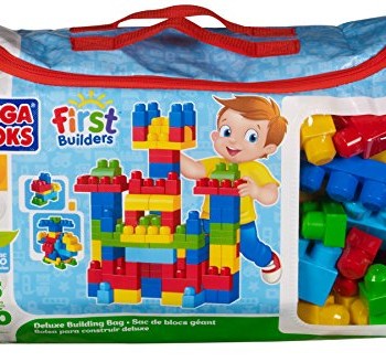 Mega Bloks First Builders Deluxe Building Bag 160-Piece image