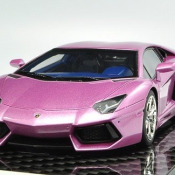 LAMBORGHINI AVENTADOR LP700-4 2011 (Metallic Purple) (Resin model) image