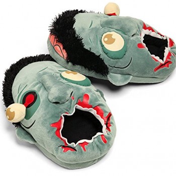 ThinkGeek – Zombie Plush Slippers (One size fits most) image