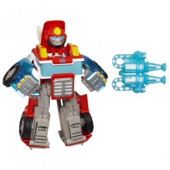 Playskool Heroes Transformers Rescue Bots Energize Heatwave the Fire-Bot Figure image