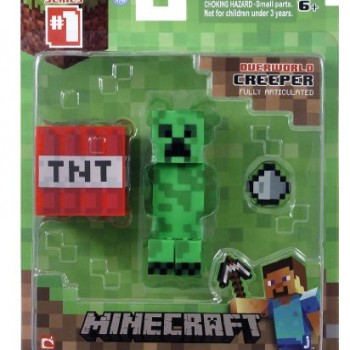 Minecraft Core Creeper Action Figure with Accessory image