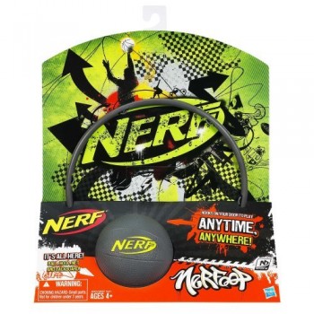 Nerf N-Sports Nerfoop Set, Green/Grey Toy, Kids, Play, Children image