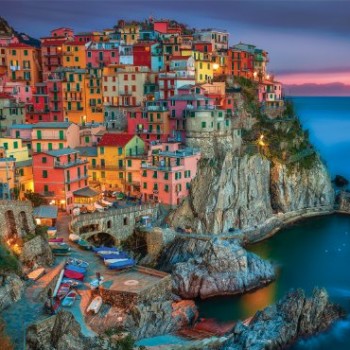 Buffalo Games Signature Series, Cinque Terre – 1000pc Jigsaw Puzzle image